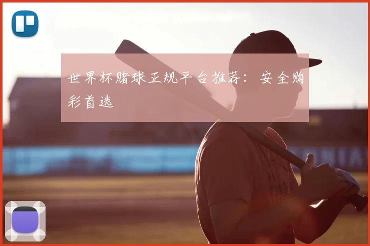 世界杯赌球正规平台推荐：安全购彩首选