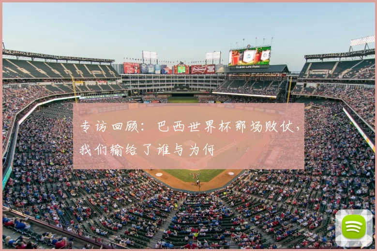 专访回顾：巴西世界杯那场败仗，我们输给了谁与为何